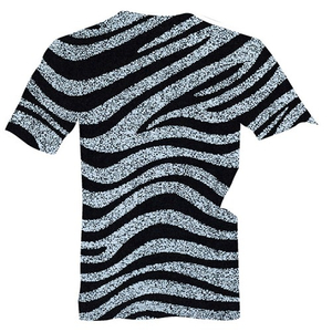 001銀色反光印花