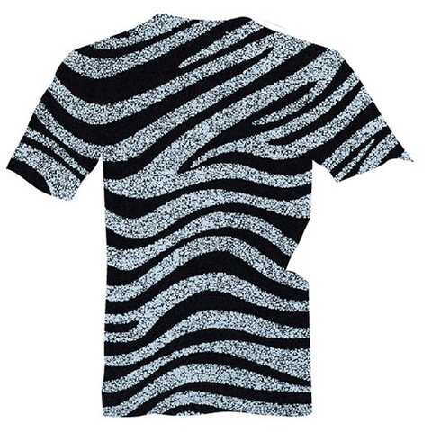 001銀色反光印花