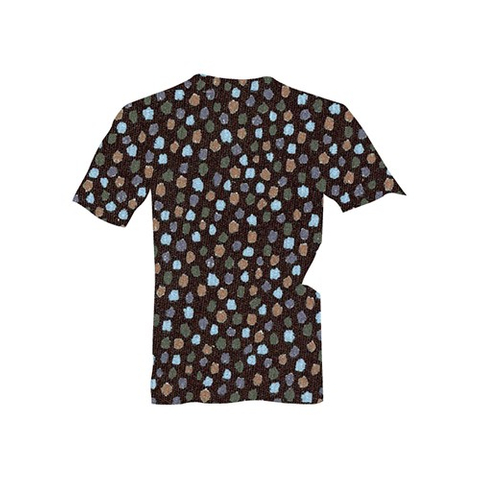 003 多色五彩反光印花